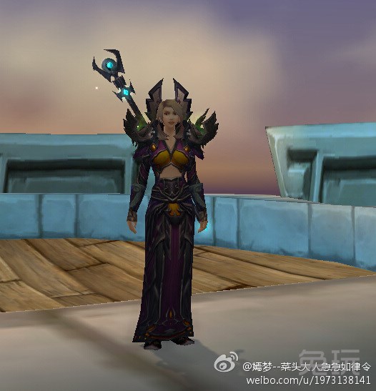 可爱妹子cos魔兽t6.5人类法师(5)