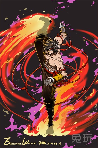 dnf同人美图 来看大魔导师玩转虚无之球( 1/20 )