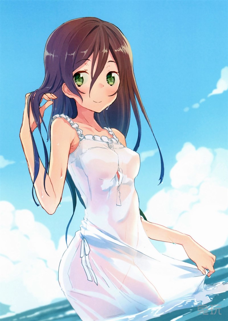 湿透了的动漫女孩图片( 1/17 )
